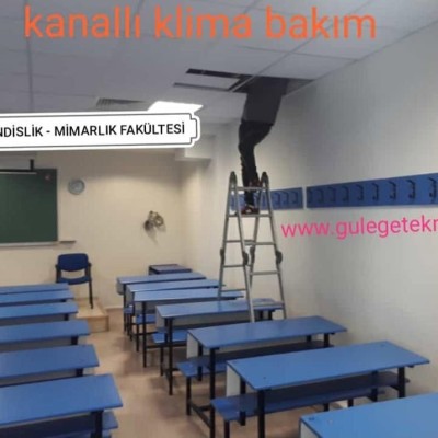 Eskişehir Osmangazi Üniversitesi Mühendislik Fakültesi Kanallı, Kaset ve Split Klima Bakımları