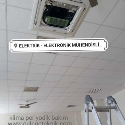 Eskişehir Osmangazi Üniversitesi Mühendislik Fakültesi Kanallı, Kaset ve Split Klima Bakımları